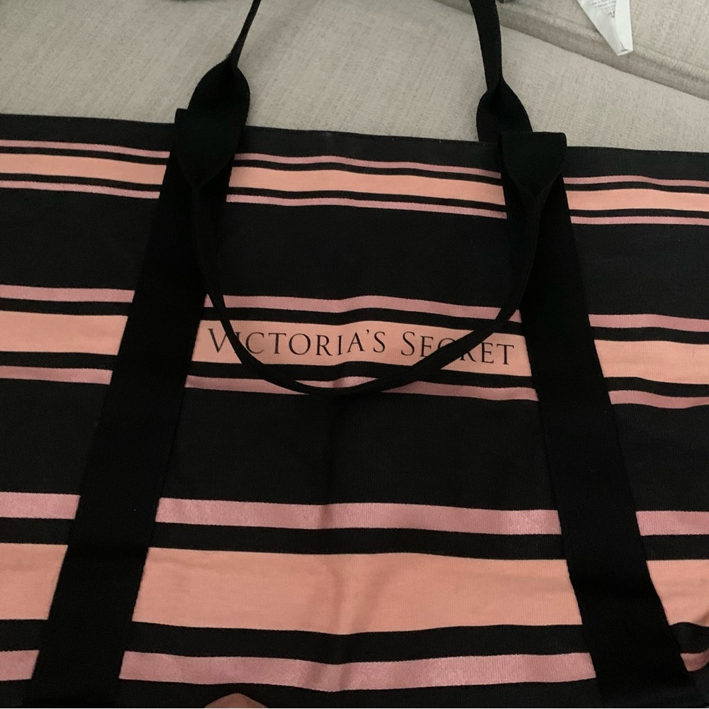 Victoria's Secret Pink and Black Tote